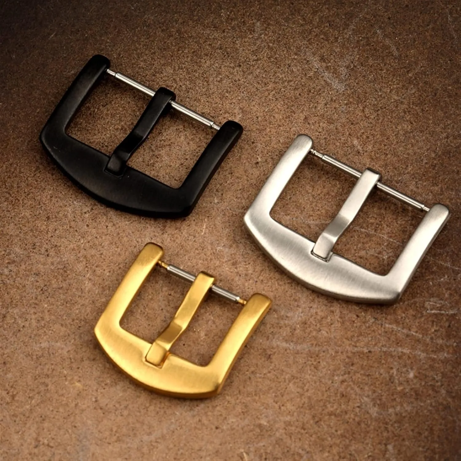 Leather Strap Buckle 18MM/20MM/22MM/24MM Leather Strap Buckle Mechanical Watch Men watch clasp