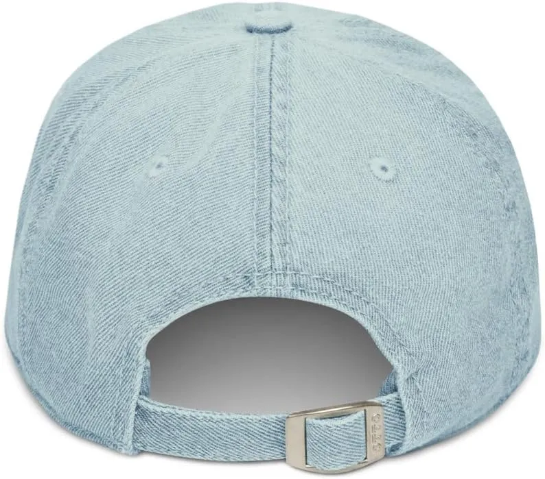 Lehman Brothers Risk Management Hat (Embroidered Denim Cap)