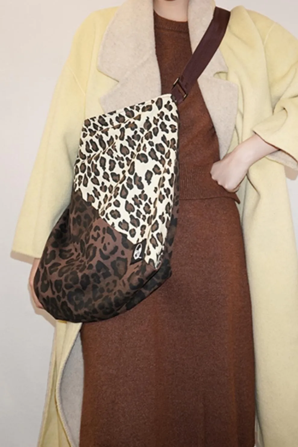Leopard Casual Crossbody Bag