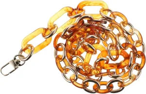LIFKOME Detachable Retro Bag Chain Multi Functional Chain for Handbag Decoration Lightweight and Portable Unique Color Contrast Design