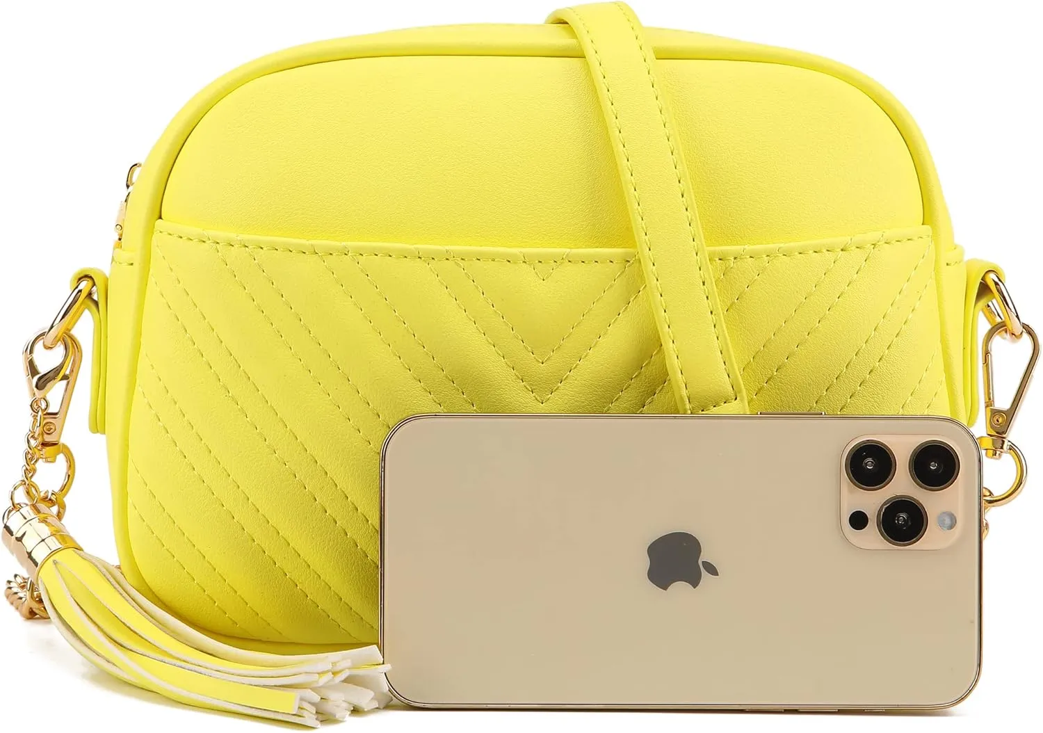 lola mae Quilted Crossbody Bag, Trendy Design Shoulder Purse