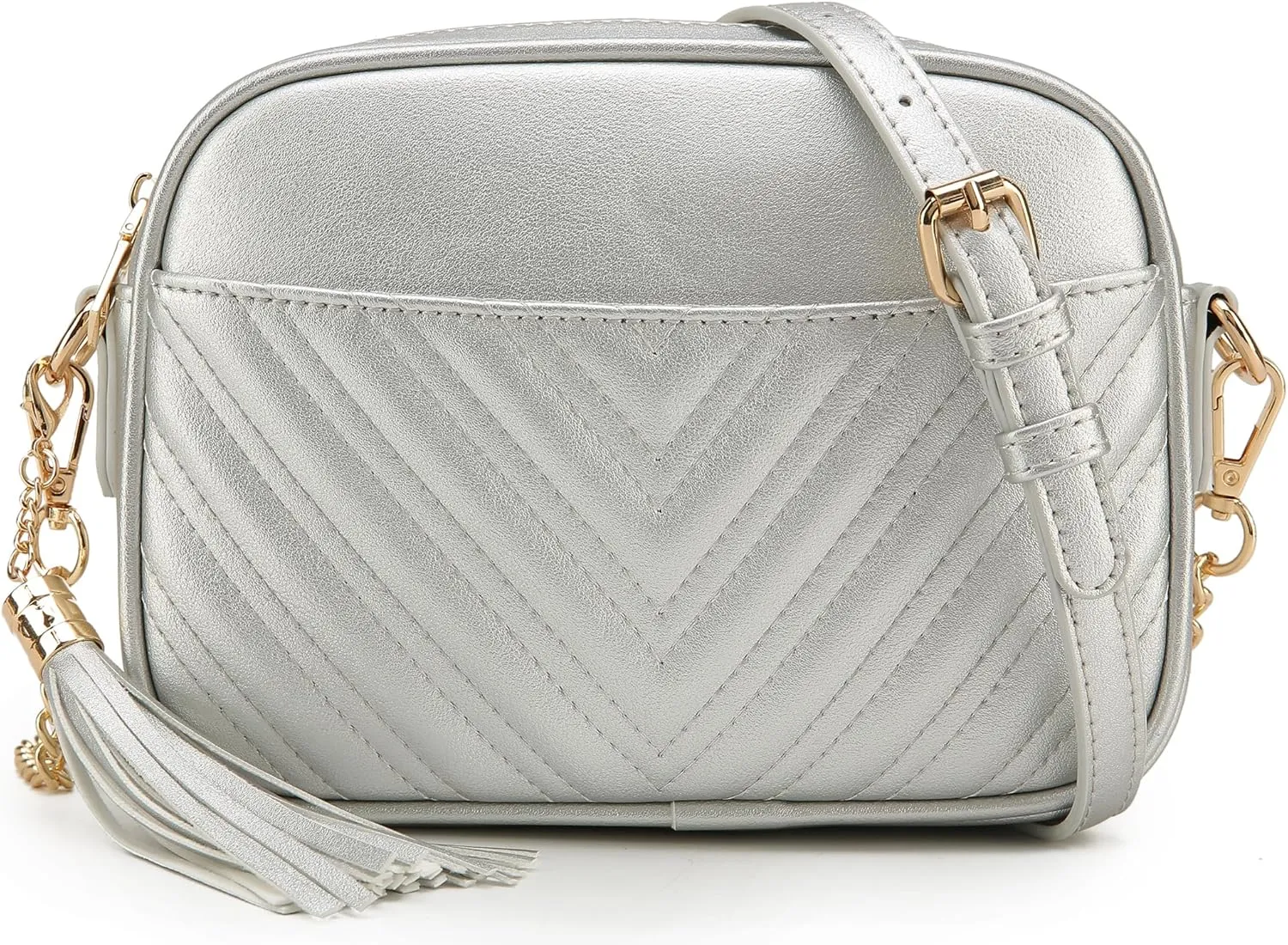 lola mae Quilted Crossbody Bag, Trendy Design Shoulder Purse
