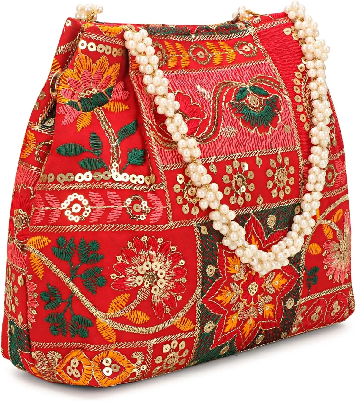 LONGING TO BUY Indian Fancy Women's Potli Bags For Wedding, Party Function & Engagement Potli Bags For Women