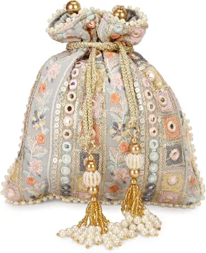 LONGING TO BUY Indian Potli Bags, Evening Clutch Potli Bag For Wedding, Festivals, Potli Bags for Engagement