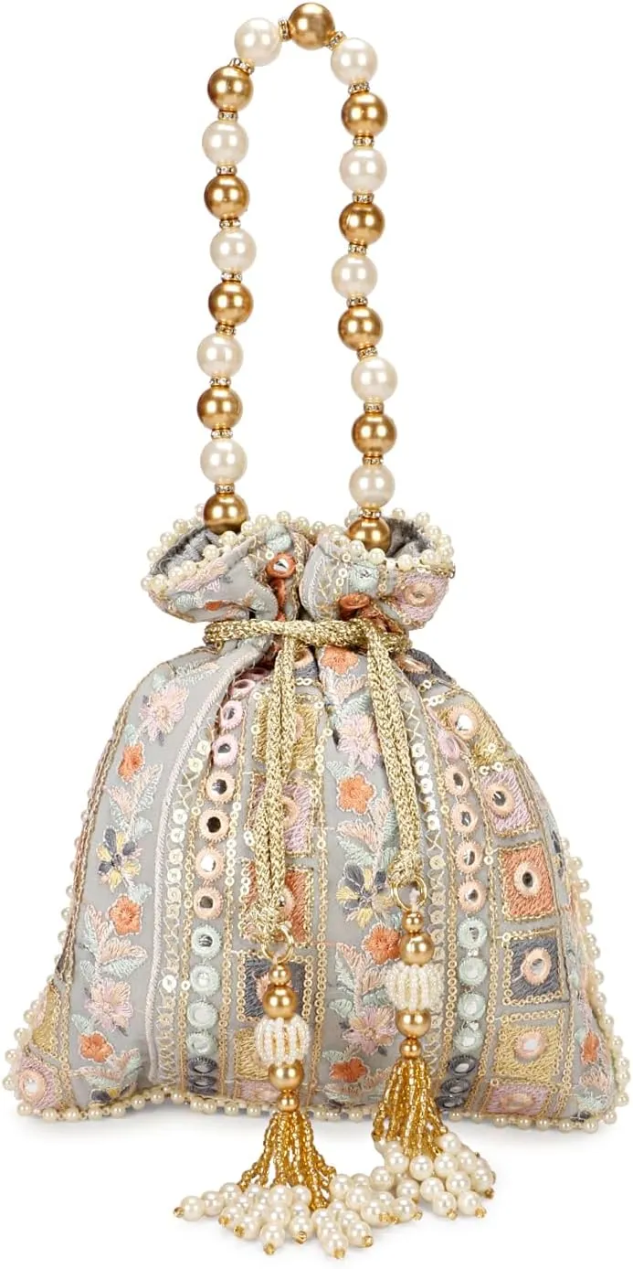 LONGING TO BUY Indian Potli Bags, Evening Clutch Potli Bag For Wedding, Festivals, Potli Bags for Engagement