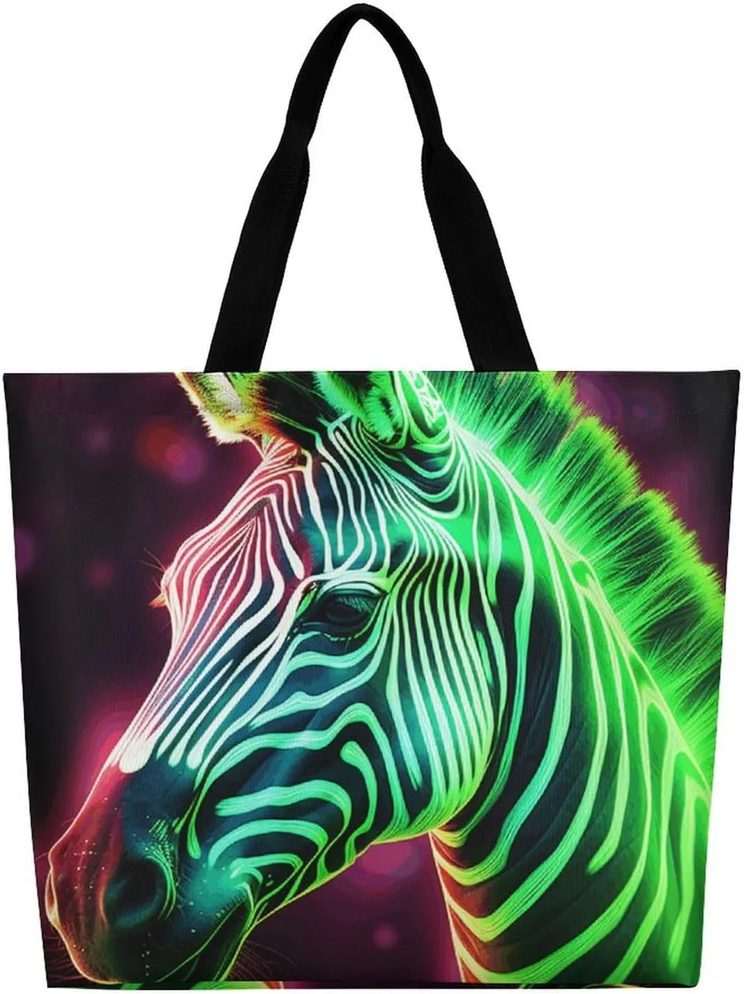 Louvre Museum in Paris Tote Bags, Reusable Grocery Bags, Large Shopping Bag, Shoulder Bag for Women