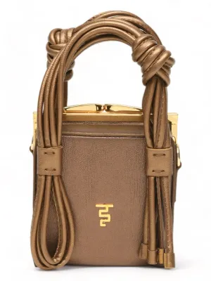 Love Knot Cube In Bronze