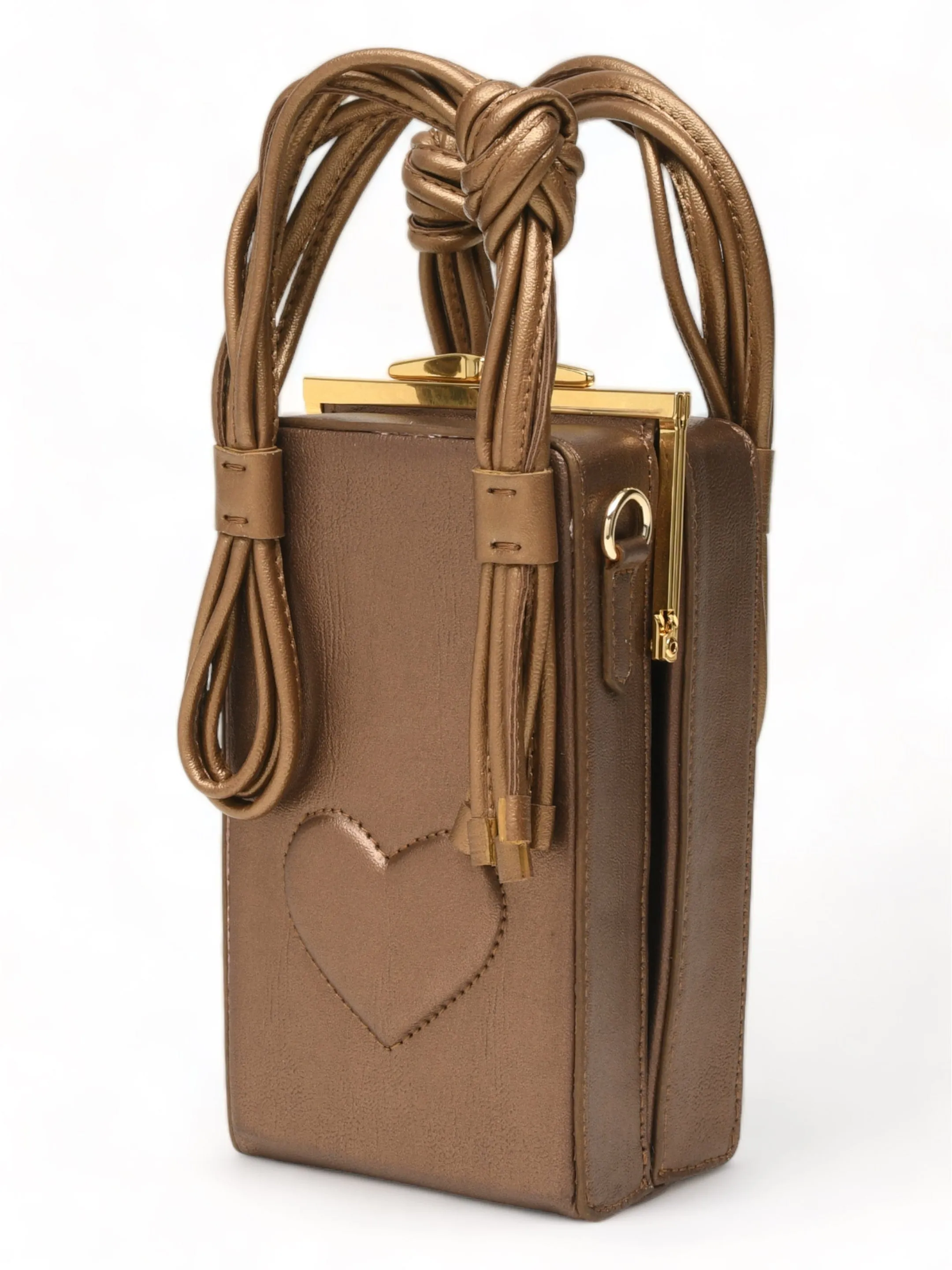 Love Knot Cuboid In Bronze