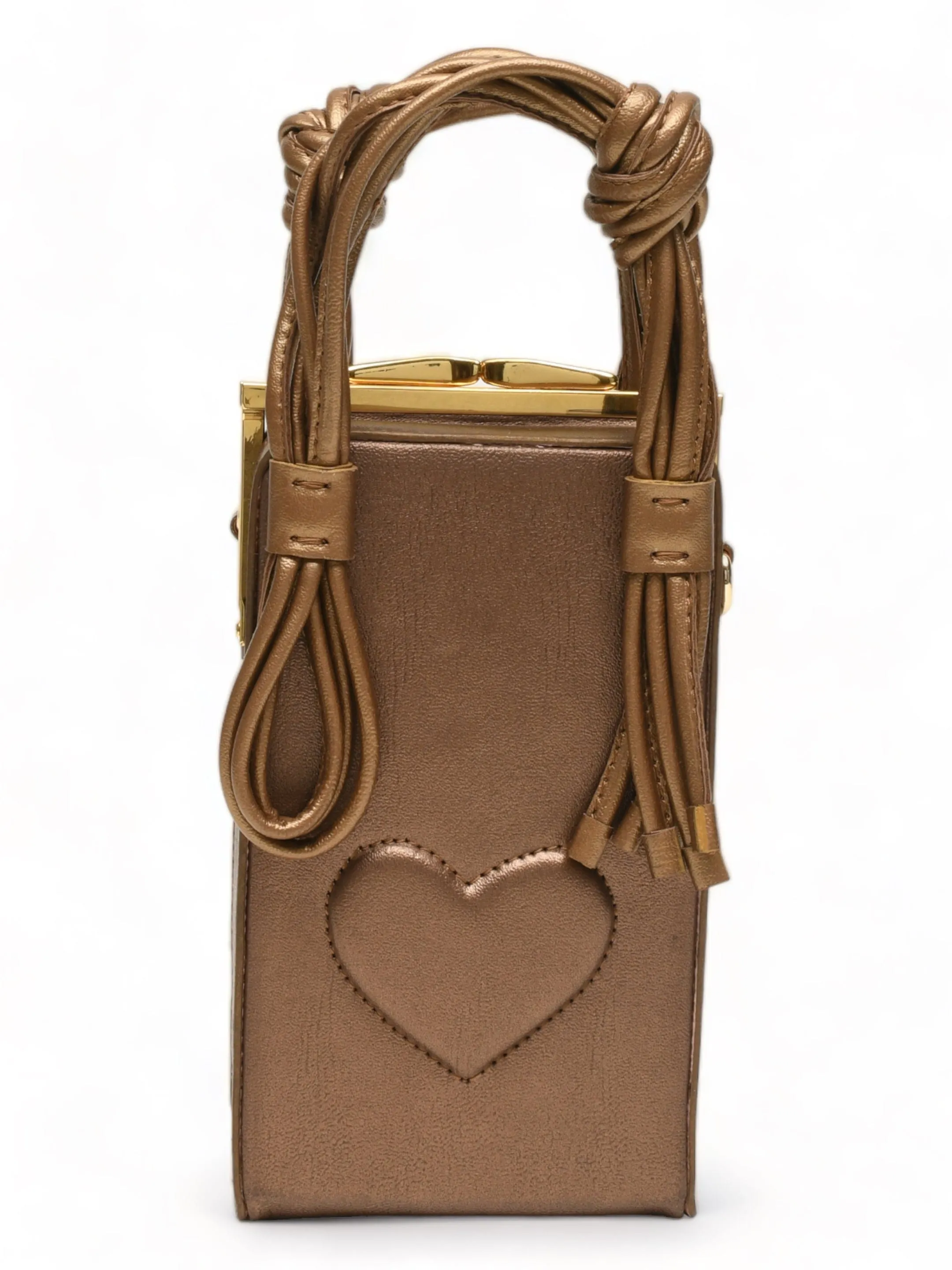 Love Knot Cuboid In Bronze