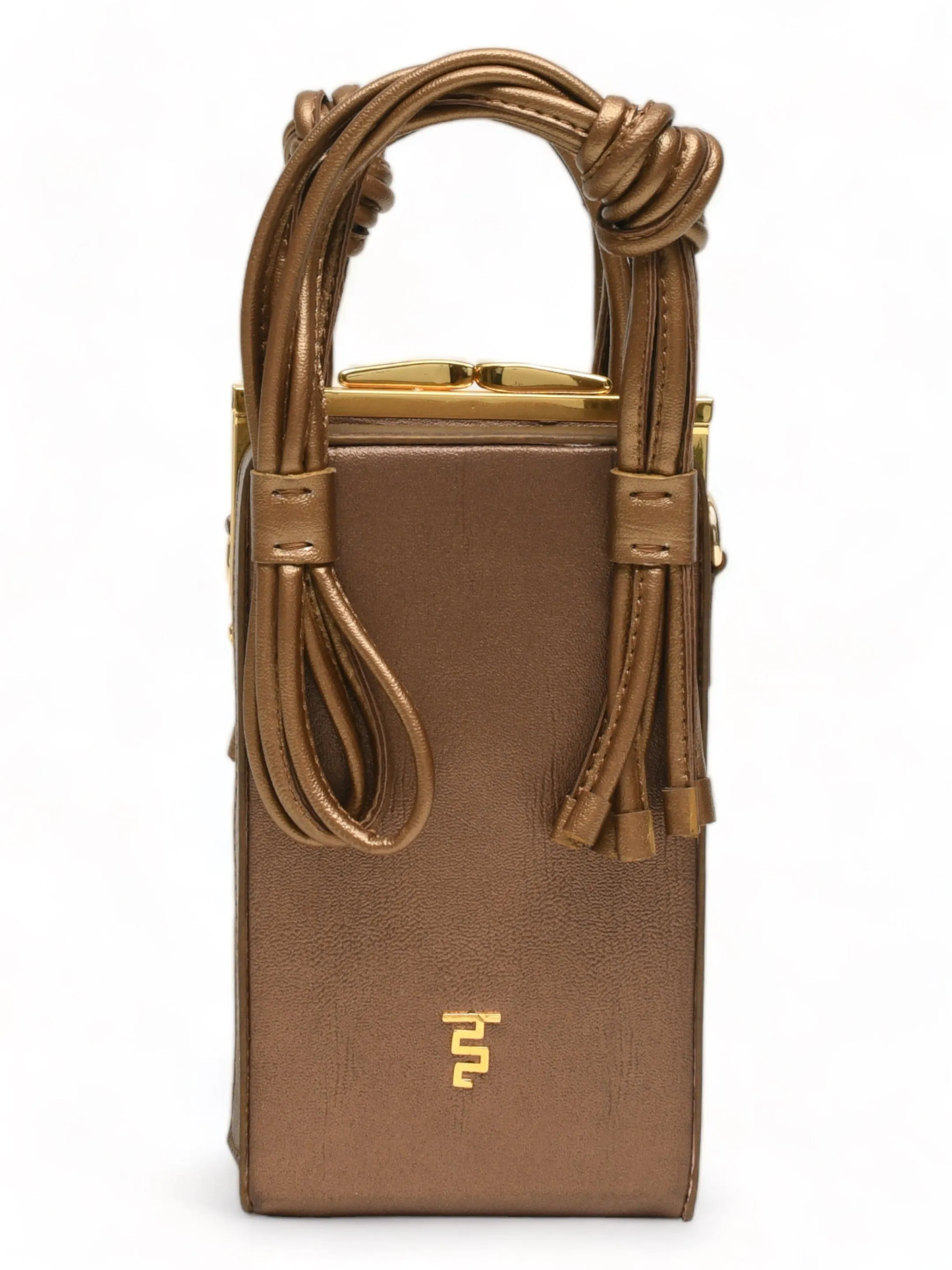 Love Knot Cuboid In Bronze