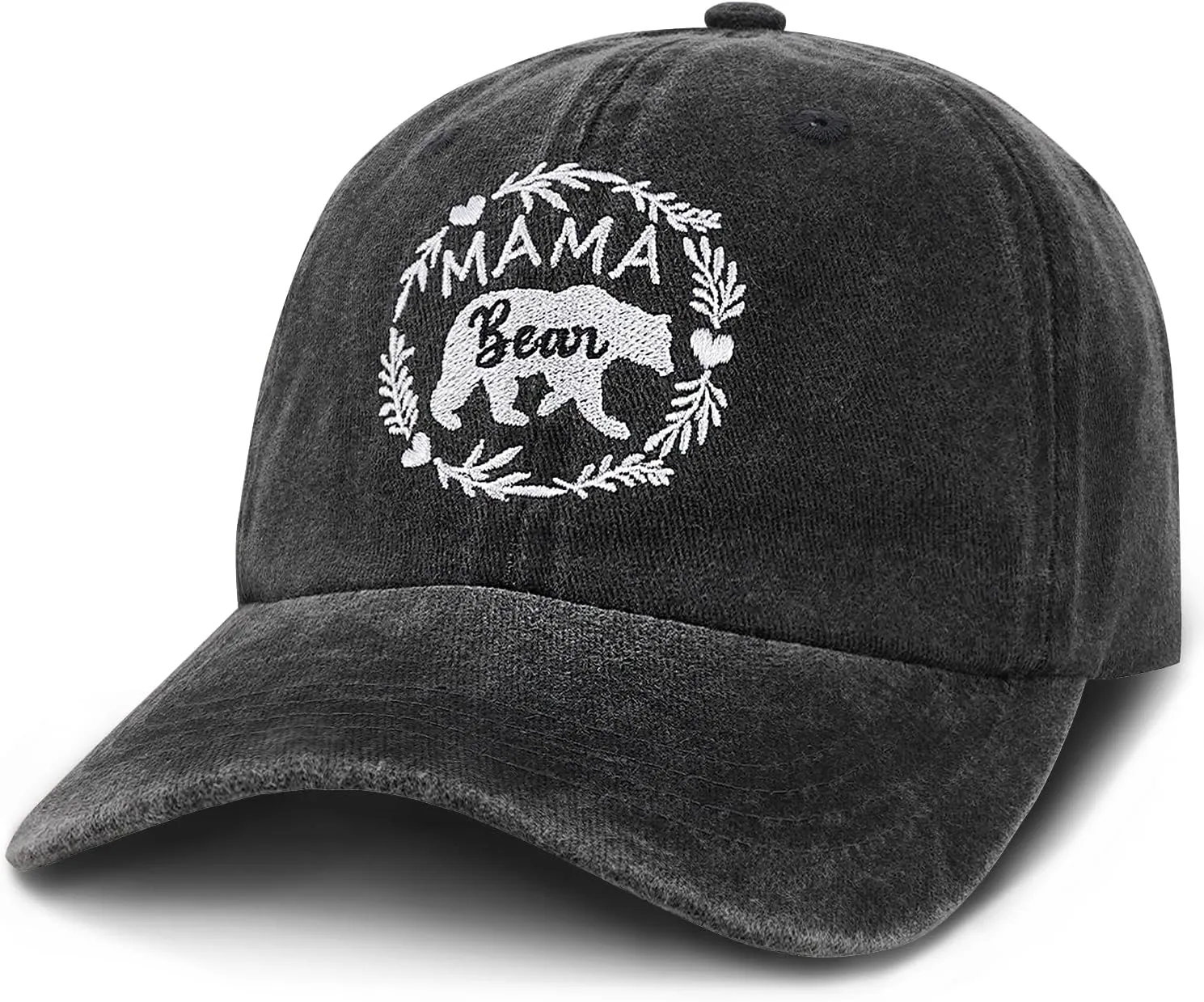 Mama Bear Hats, Baseball Mom Hat Gifts Mama Hats for Women, Adjustable Embroidery Baseball Hat