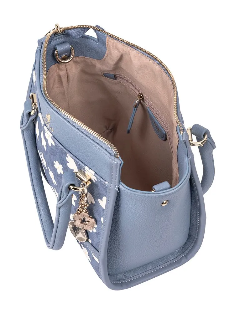Meadow Smaller Shopper Crossbody Bag - Blue