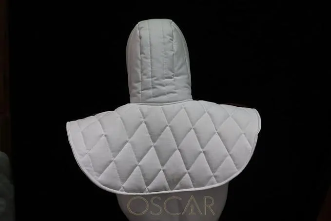 Medieval Armour Padded Hood Arming Cap Cotton Coif Gorget Larp Faire Cosplay Hood