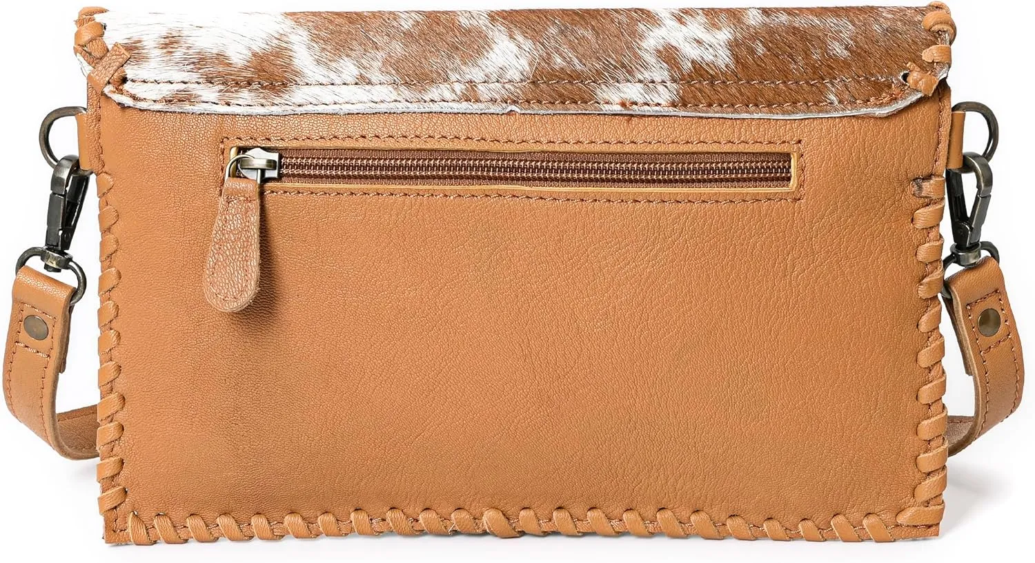 Melody handtooled mini crossbody bag