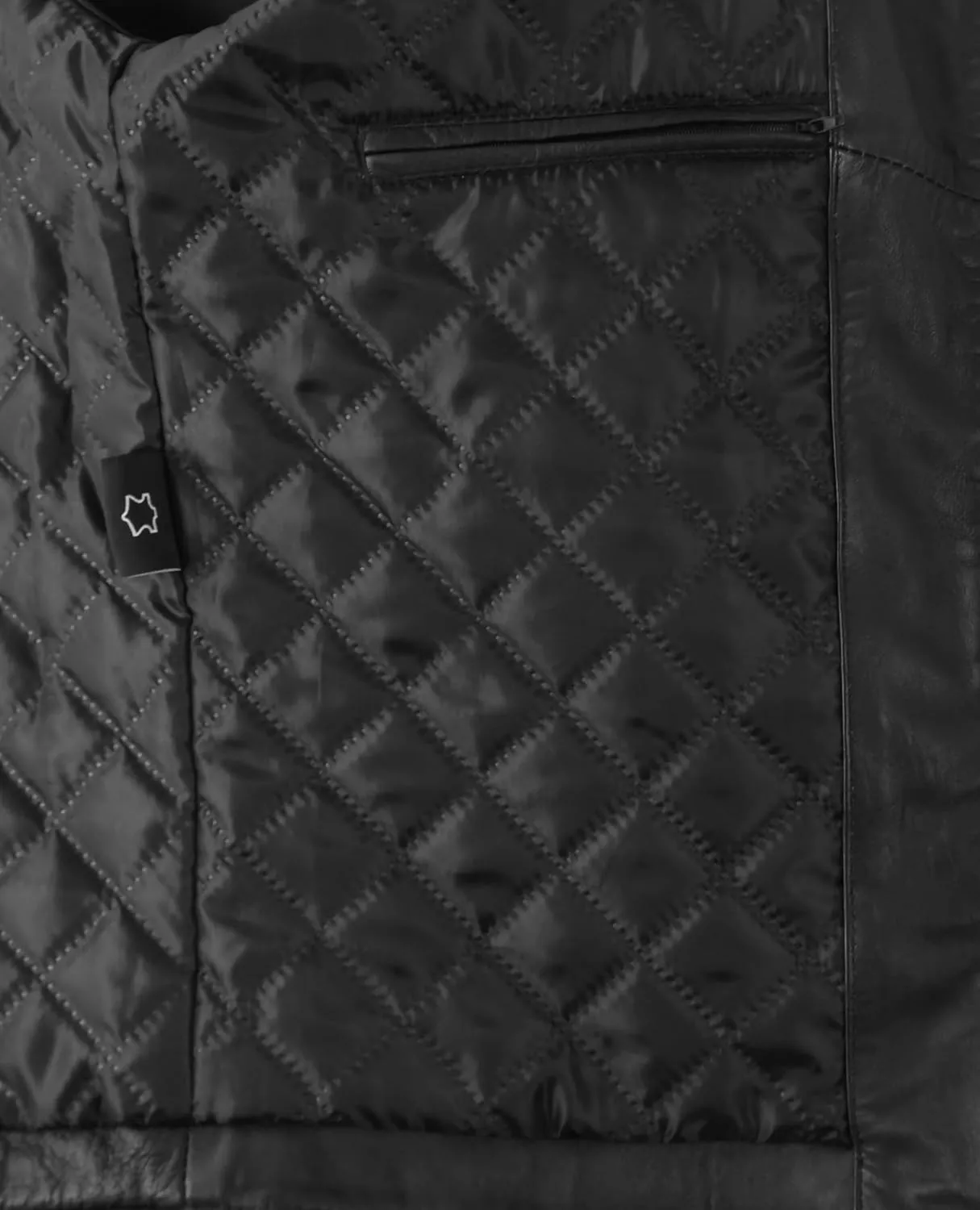 Men's Biker Leather Jacket Fashion Classic Motorcycle Retro Style Jacket 4577