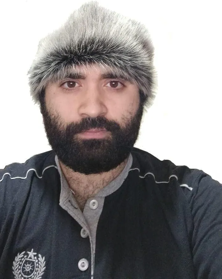Men's Black Turkish Fur Lambskin Leather Warm Hat for Turkish Warrior Gift Ideas for Men