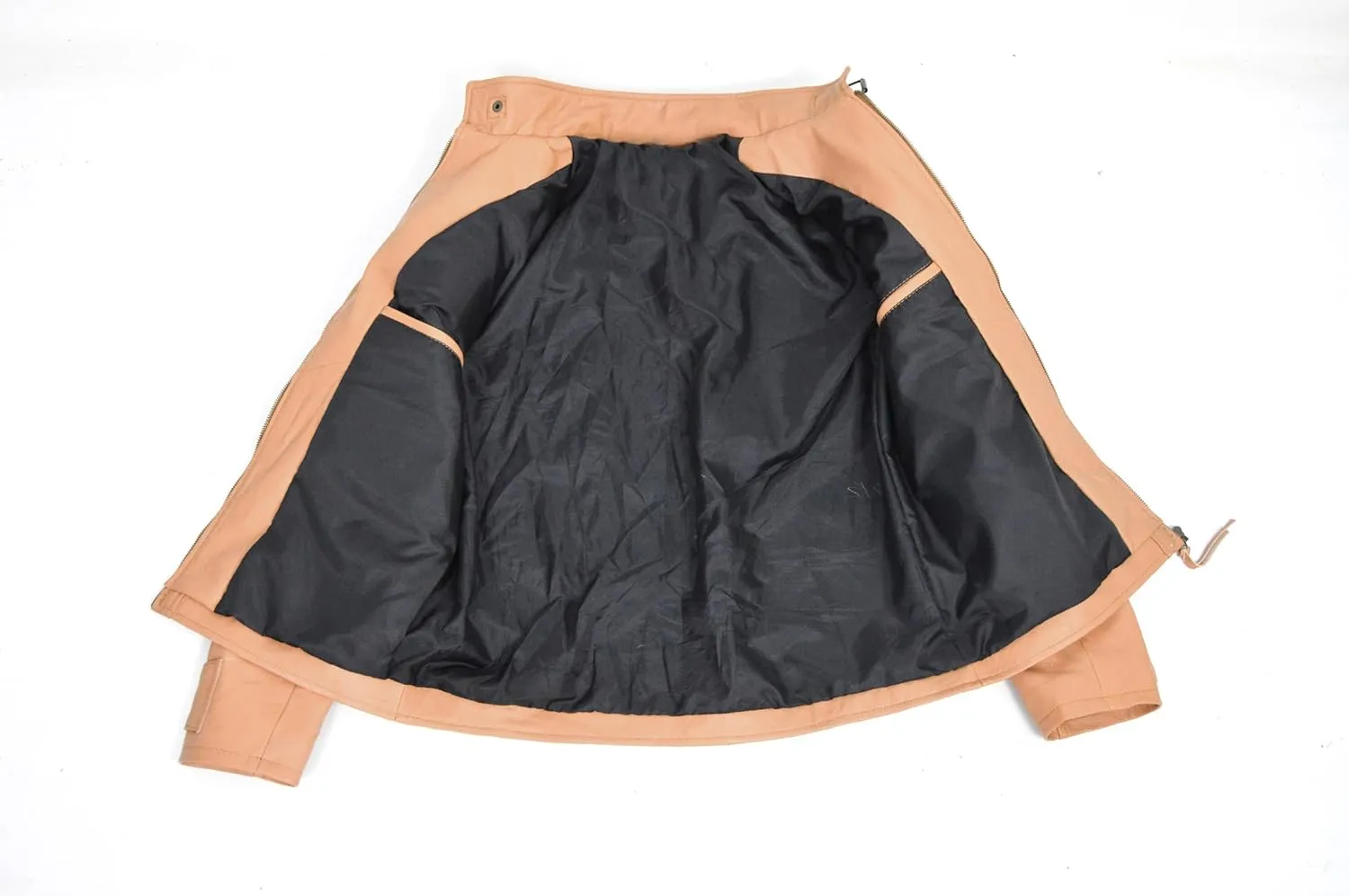 Men's Lambskin Leather Jacket – Classic Leather Bomber Jacket, Stylish Cafe Racer Biker Outerwear for Men