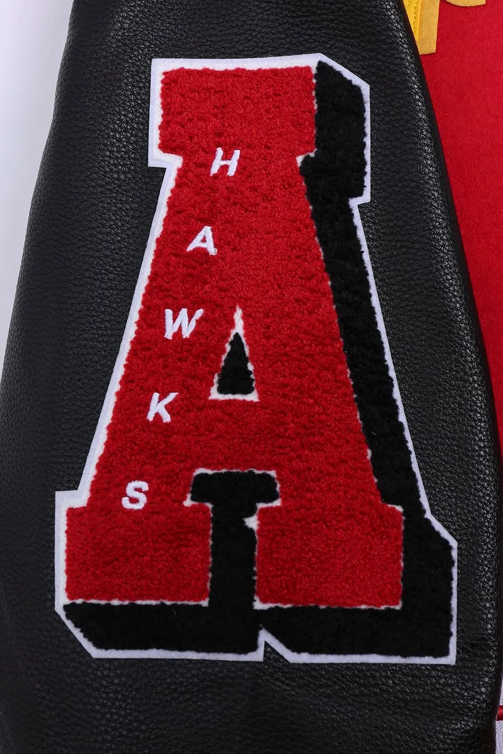 Mens NBA Old English Varsity Jacket