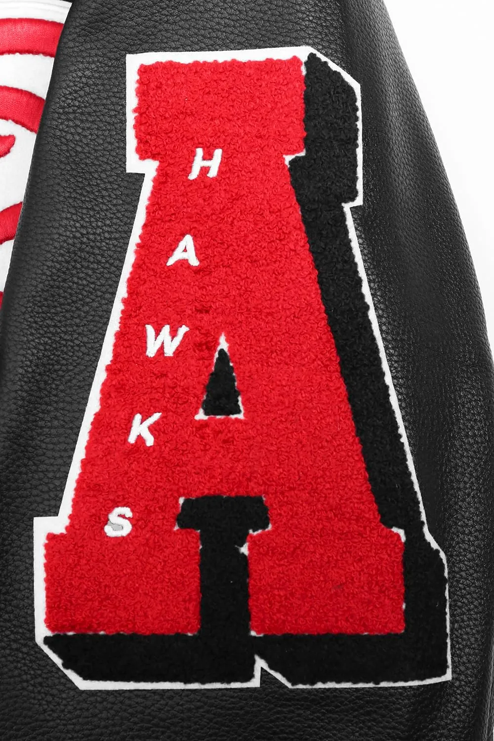 Mens NBA Old English Varsity Jacket