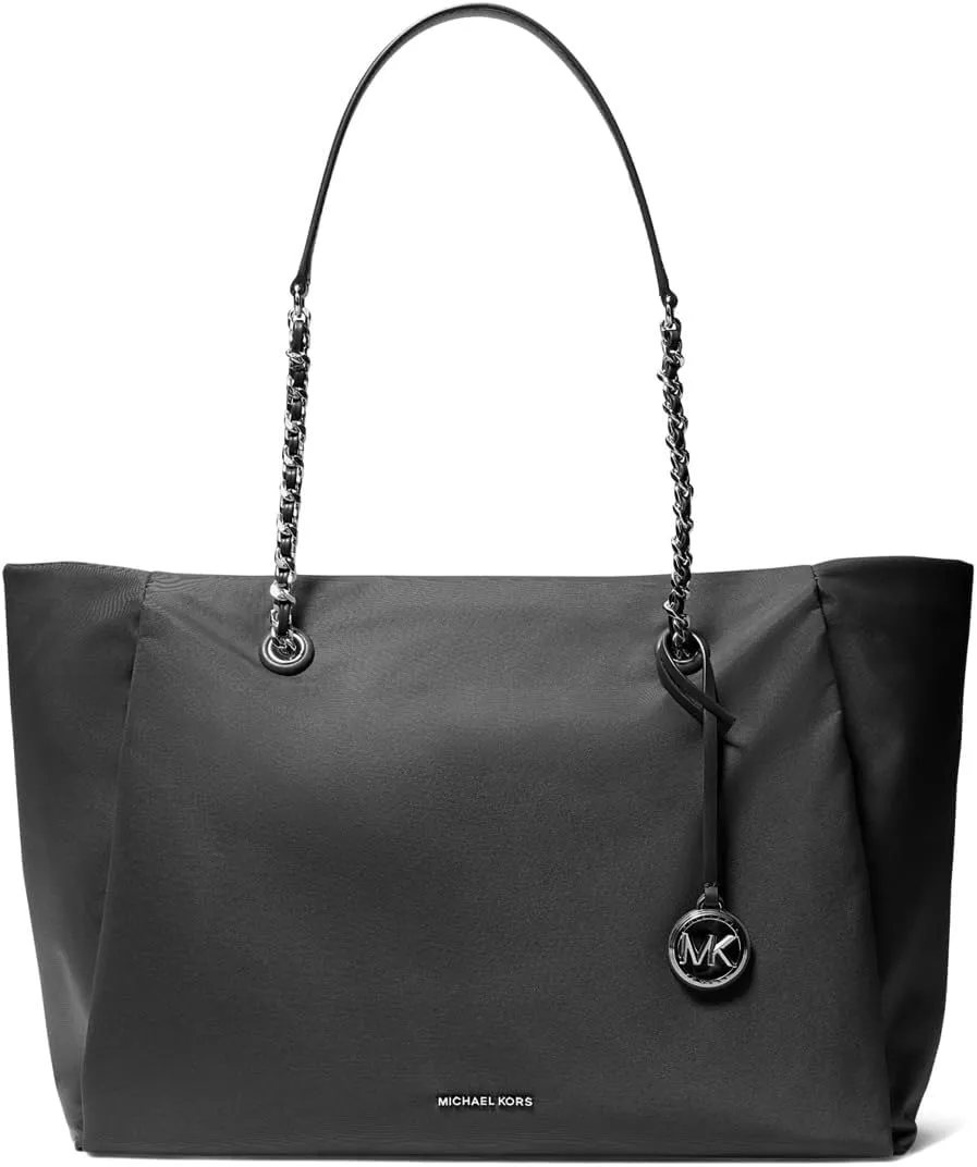 Michael Kors Georgia Large Top Zip Tote, Black