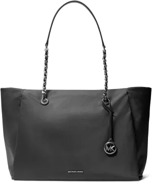 Michael Kors Georgia Large Top Zip Tote, Black