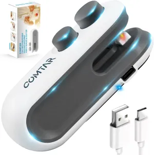 Mini Bag Sealer - 2 IN 1 USB C Rechargeable Chip Bag Sealer Heat Seal Tool - Portable Handheld Vacuum Food Sealer Home & kitchen Bag Sealing Machine for Snacks Chips Freshness