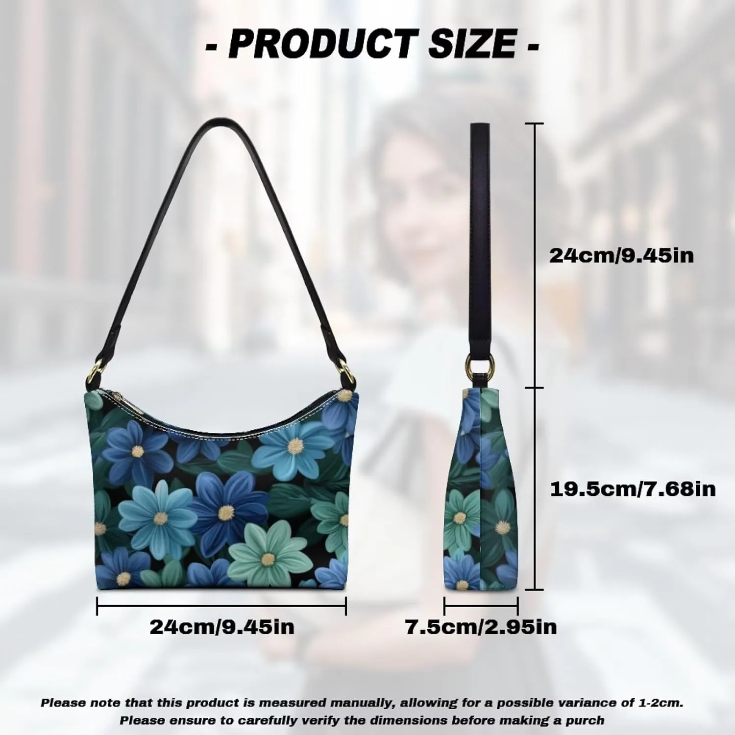 Mini Underarm Crossbody Bag for Women Leather for Dating Travel