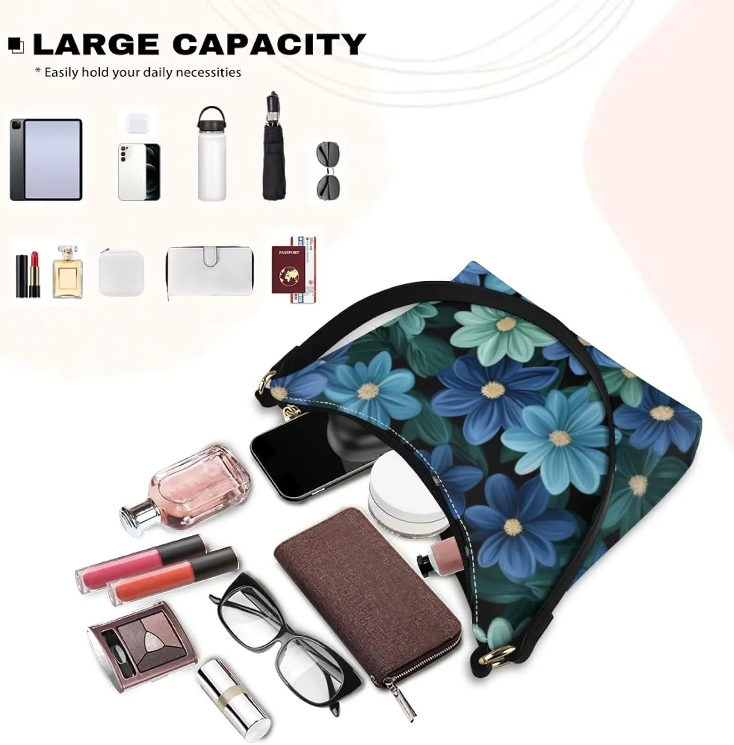 Mini Underarm Crossbody Bag for Women Leather for Dating Travel