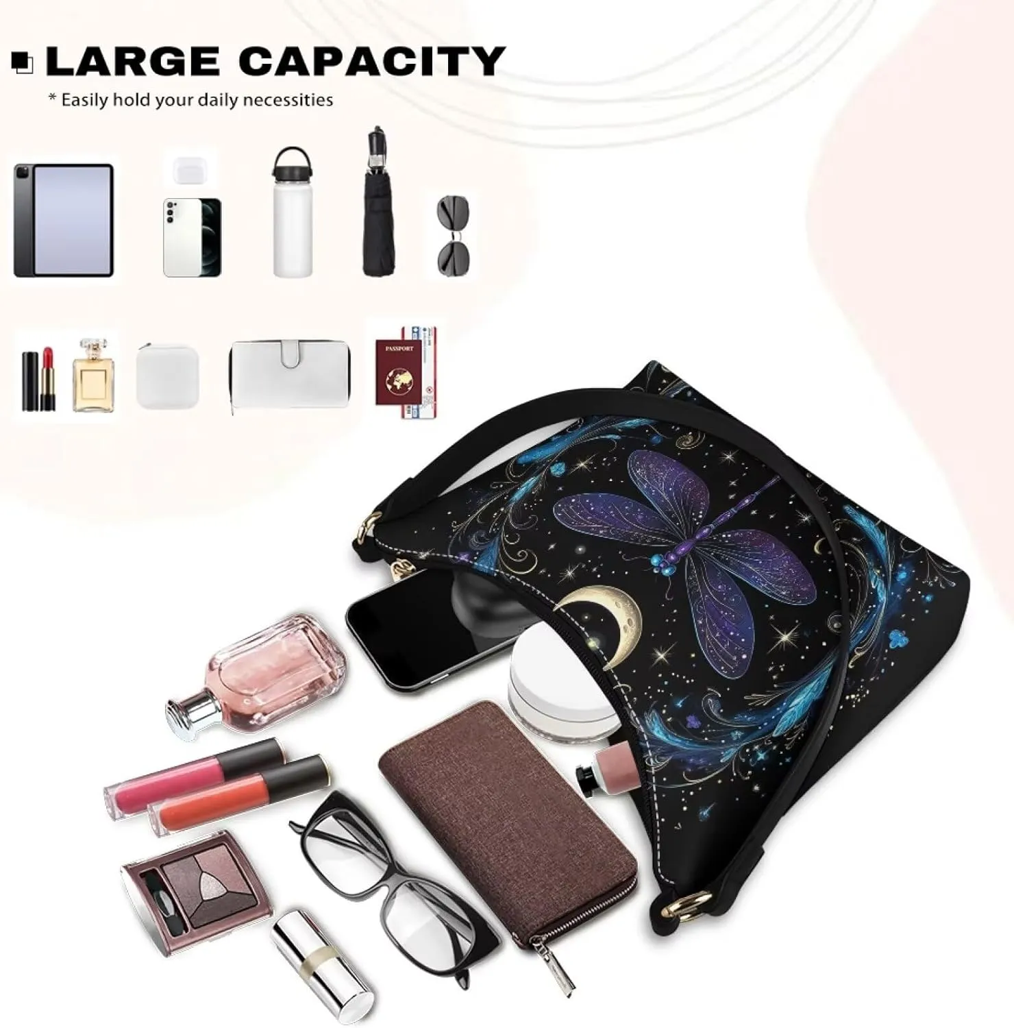 Mini Underarm Crossbody Bag for Women Leather for Dating Travel