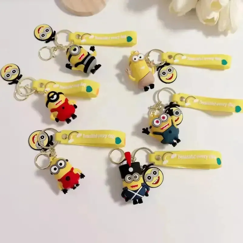 Minion Mania Silicone Keychains