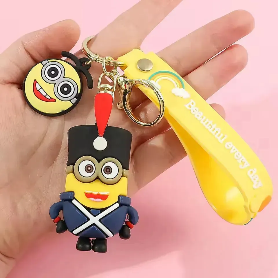 Minion Mania Silicone Keychains