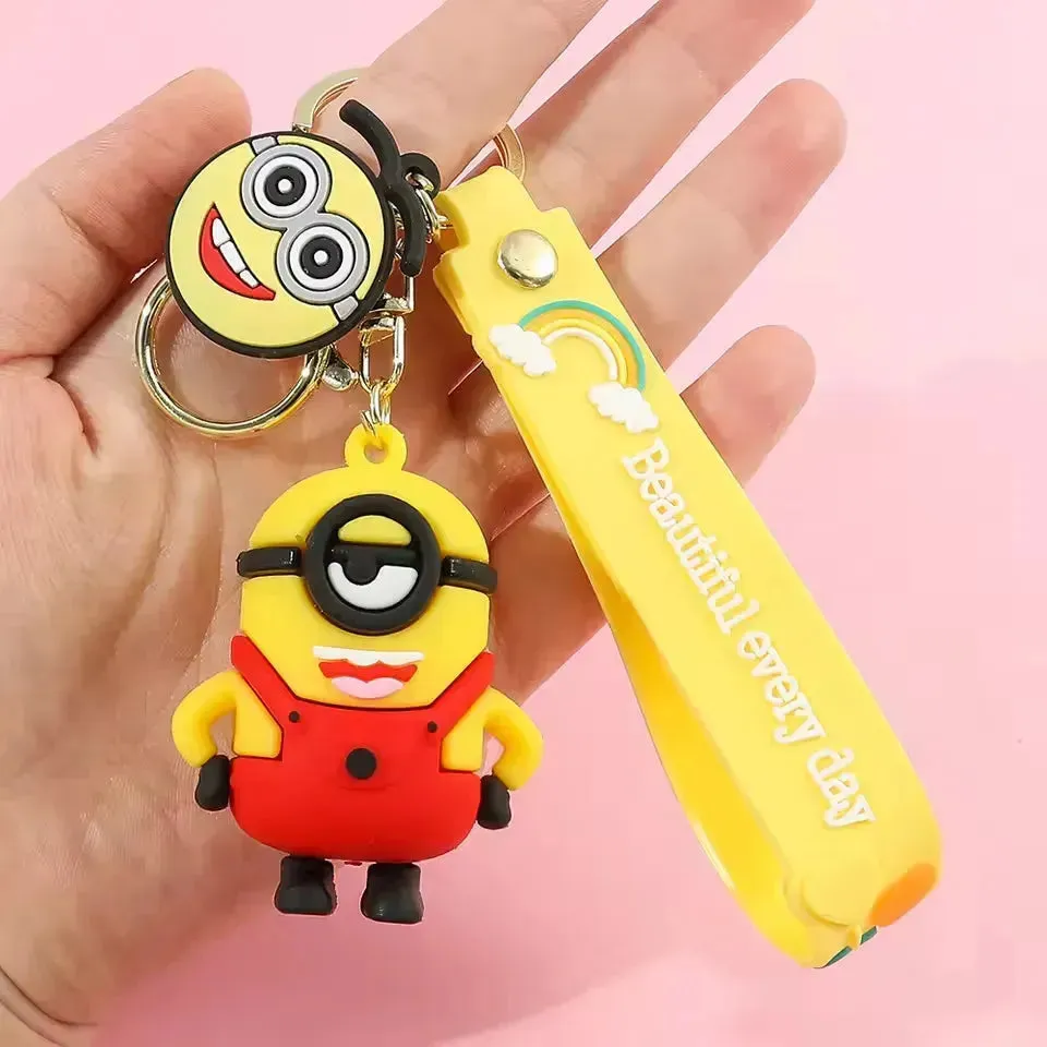 Minion Mania Silicone Keychains