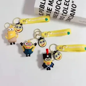 Minion Mania Silicone Keychains