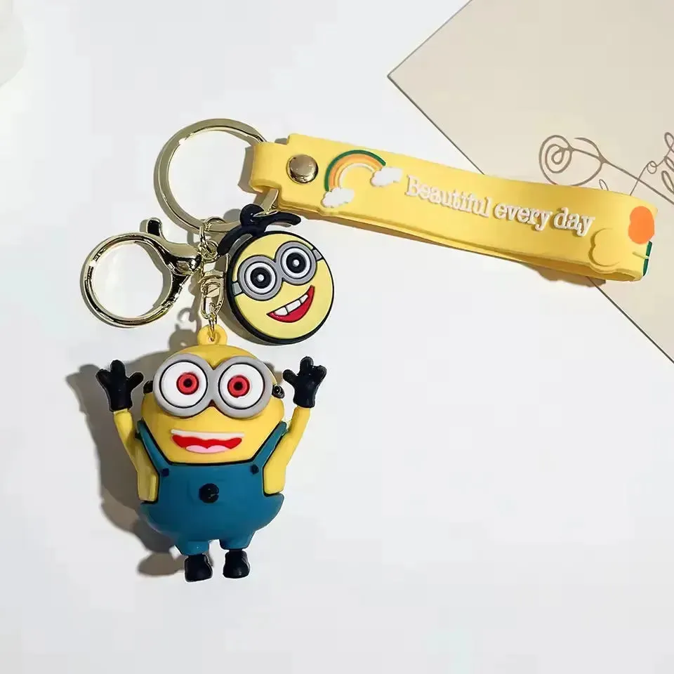 Minion Mania Silicone Keychains