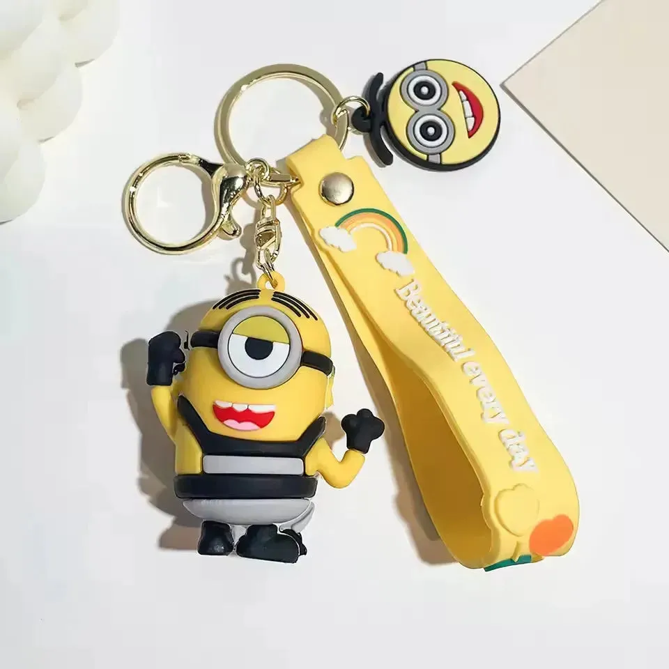 Minion Mania Silicone Keychains
