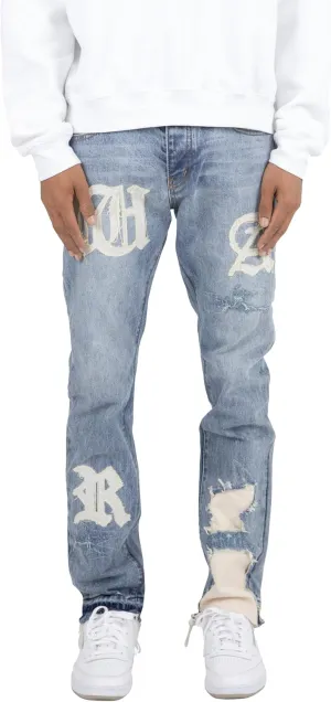 mnml Men's D198 War Straight Denim