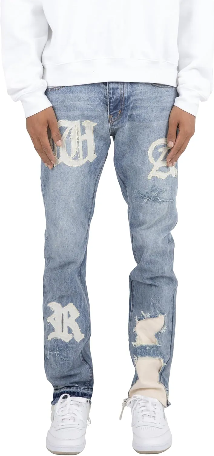 mnml Men's D198 War Straight Denim