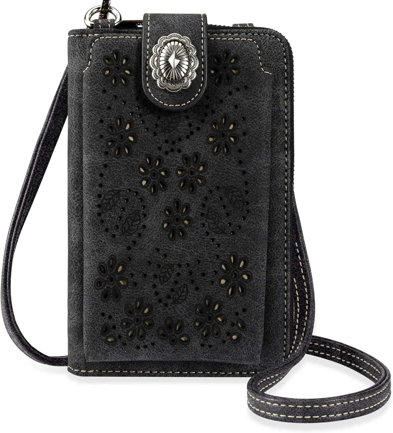 Montana West Small Crossbody Bags for Women Western Handbag with Cash Slots