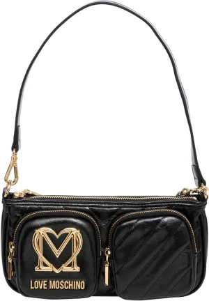 Moschino Borsa donna a mano/spalla Love nero B25MO144 JC4324PP0LKM0000