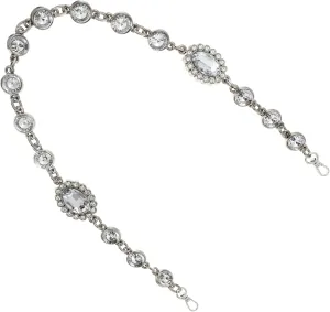 MUELODSIC Artificial Rhinestone Bag Chain Shoulder Strap for DIY Handbags Lightweight and Stylish Bag Extender Accessory Present for Craft Enthusiasts