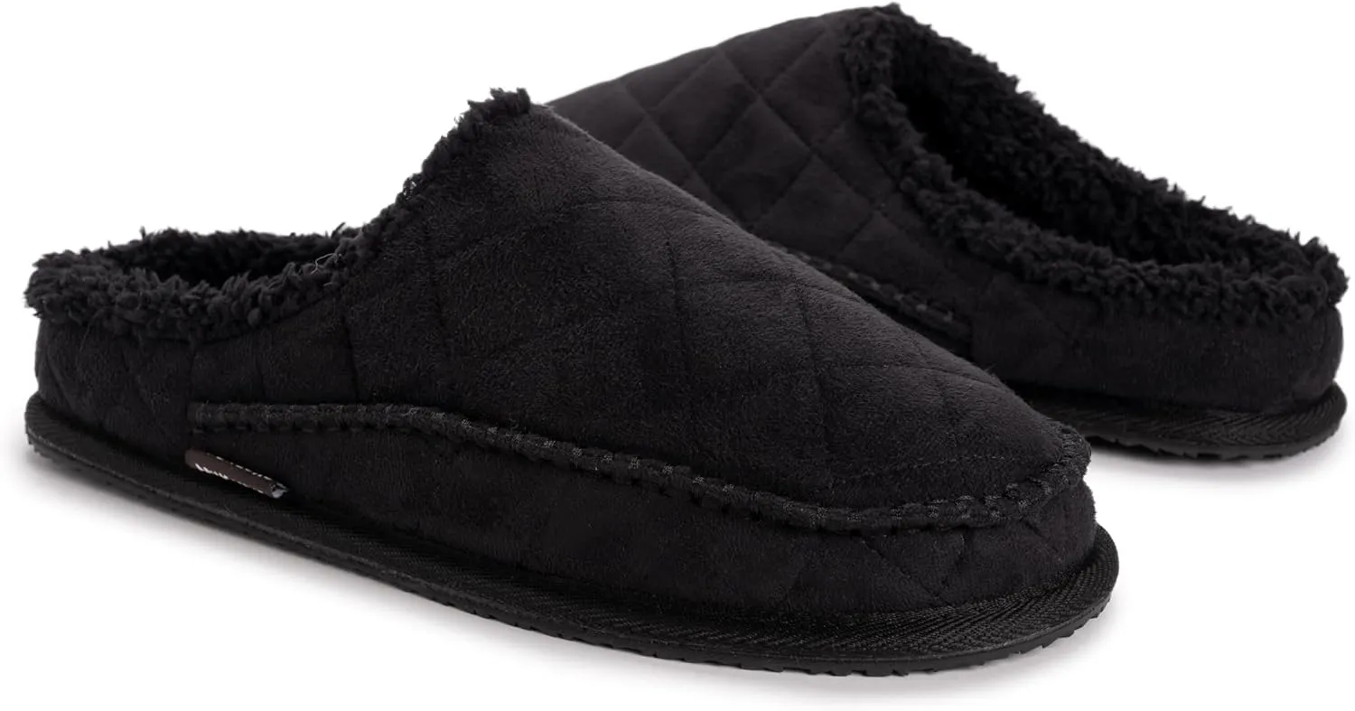 MUK LUKS Men's Pieced Scuff Slipper