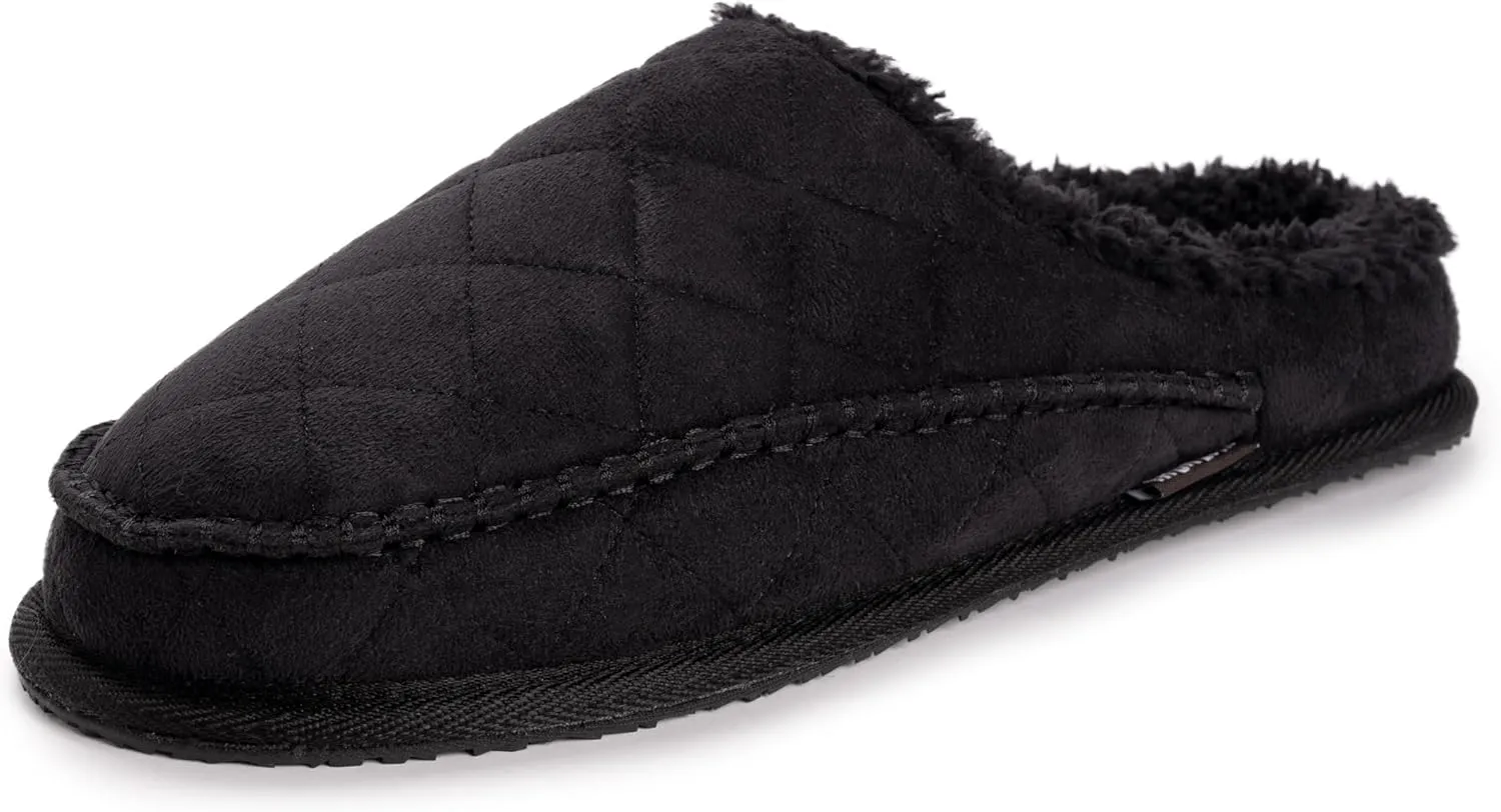 MUK LUKS Men's Pieced Scuff Slipper