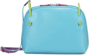 mywalit Rio Small Zip Top Handbag - Leather, Adjustable Strap, Slip Pockets, Zip Pocket, Fits a Kindle