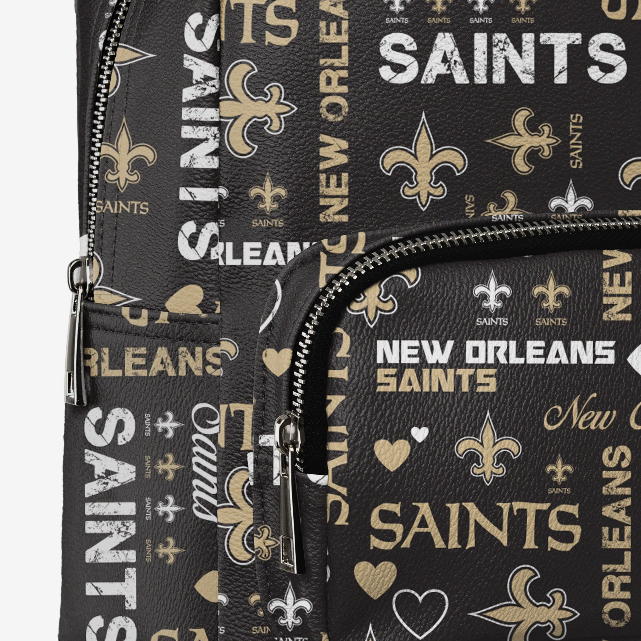 New Orleans Saints Logo Love Mini Backpack