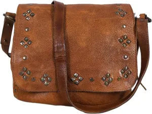Nmbgr105Lb Cross Body I Vintage Handmade Genuine Cowhide Leather Women Bag Western Handbag Purse