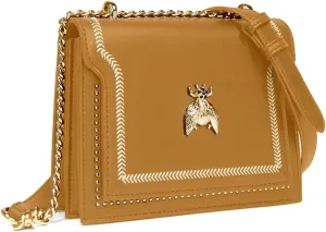 NPBAG Small Purse, Crossbody Bag for Women, Clutch Handbag Shoulder Bag with Metal Chain Strap, Designer Trendy Lady Wallet