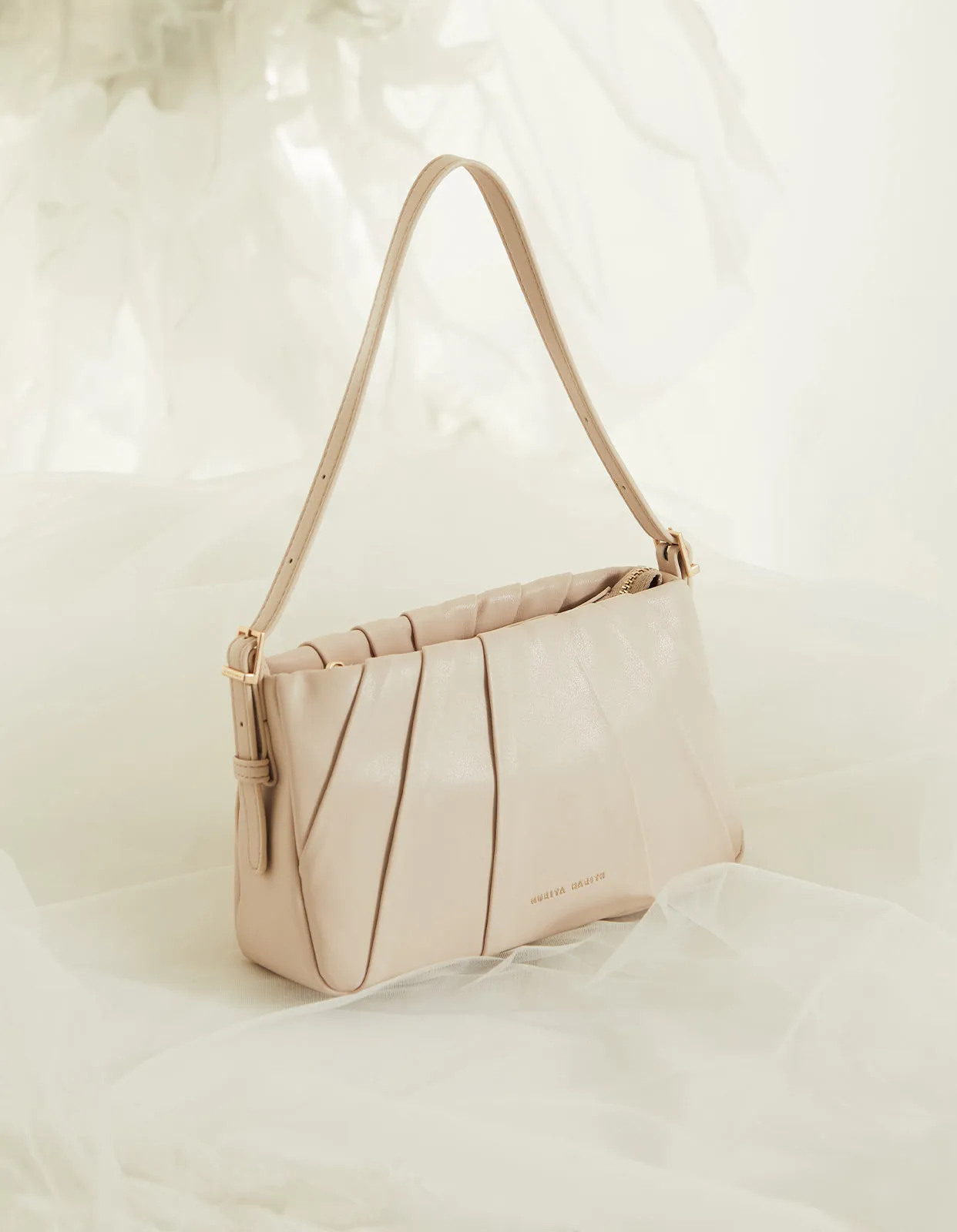 Nurita Harith Nairy Shoulder Bag (Blanched Almond)