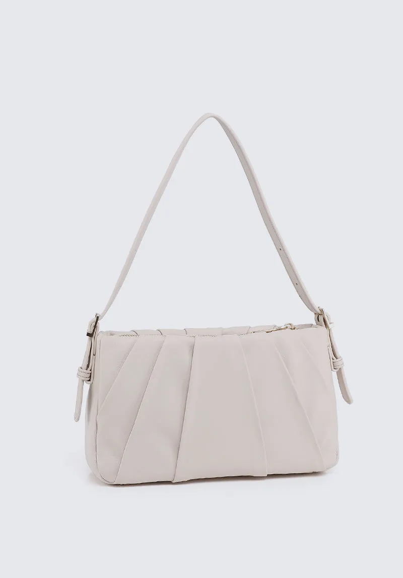 Nurita Harith Nairy Shoulder Bag (Blanched Almond)