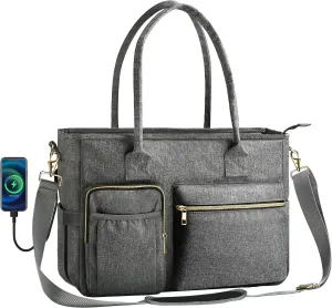 Nurse Bag - Large 17'' Tote for Work & Nursing School Essentials