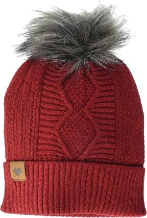 Obermeyer Women's Madison Faux Fur Pom Beanie